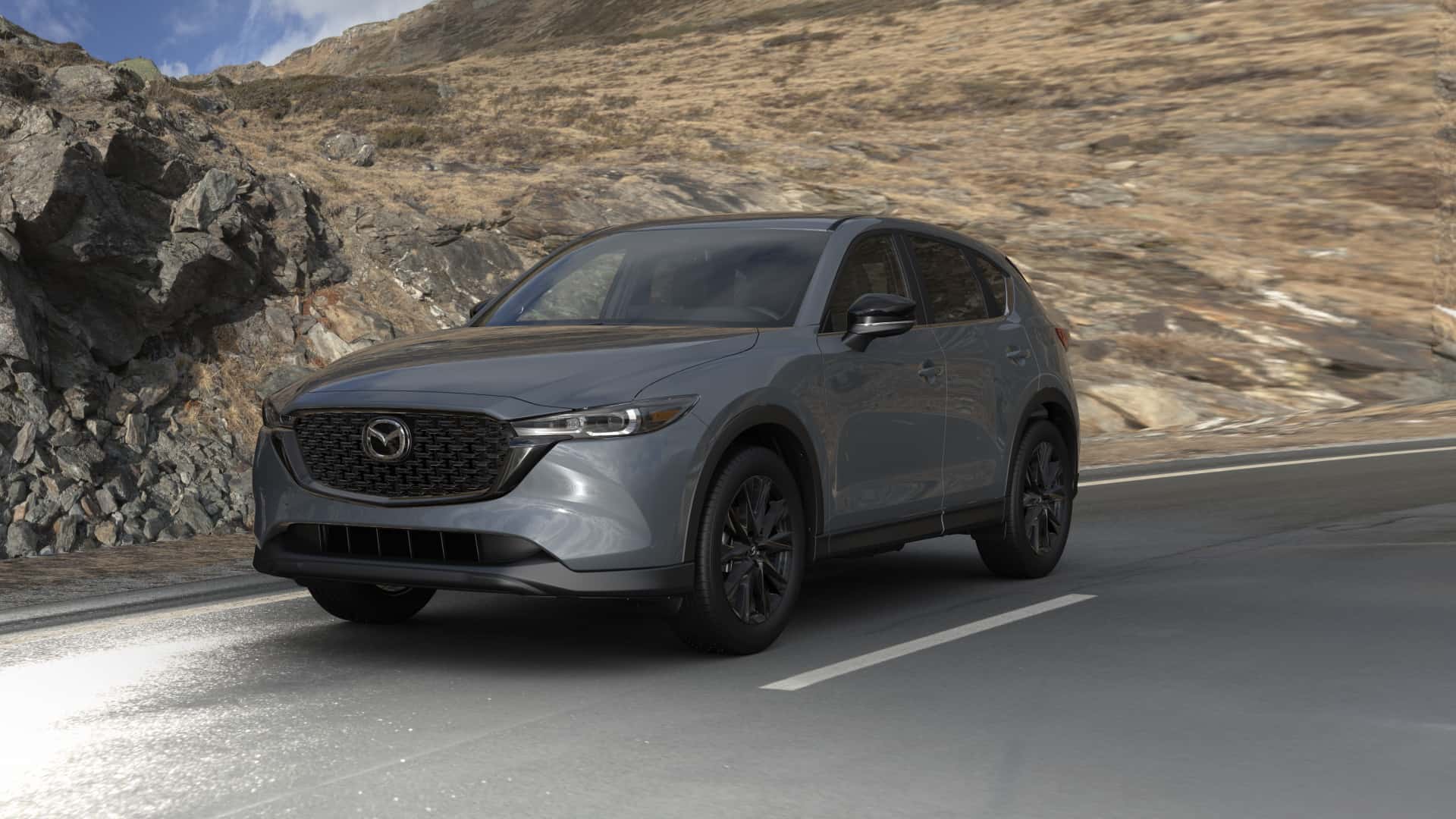 2023 Mazda CX-5 2.5 S Carbon Edition Polymetal Gray Metallic | Mazda of Spartanburg in Spartanburg SC